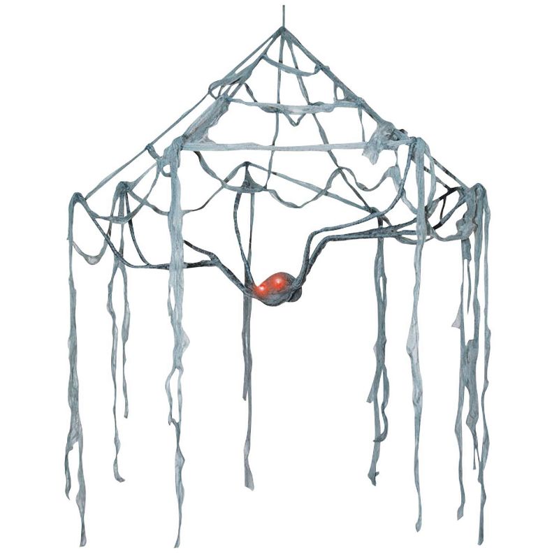 Halloween Spider Canopy Web Eyes Light