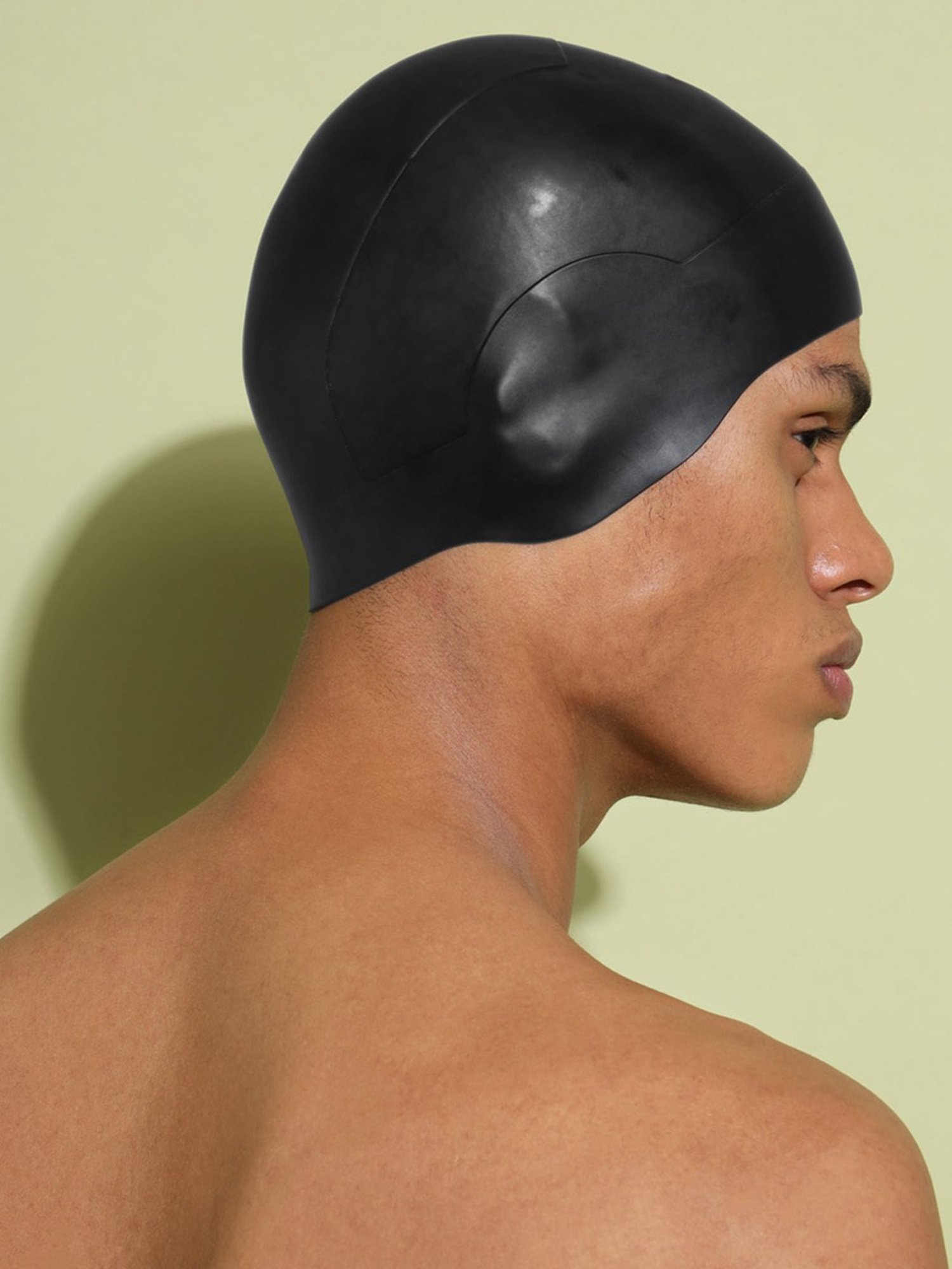Cultsport Unisex Swimming Cap (Black)
