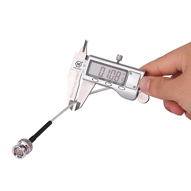 SDI Cable 10ft Thin 3G6G HDSDI Cable 75 Ohm RG179 Coaxial Cable with Heavy Duty BNC to BNC Male Connector for Surveillance Camera System Cables CCTVDVRTV