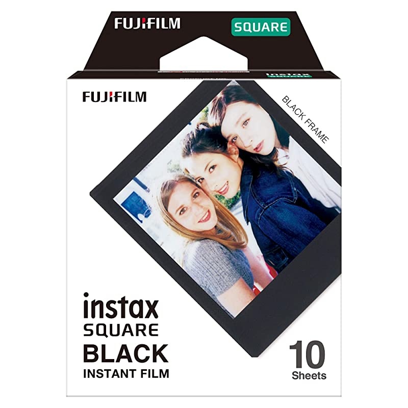 Instax Square Black Film 10 Exposures