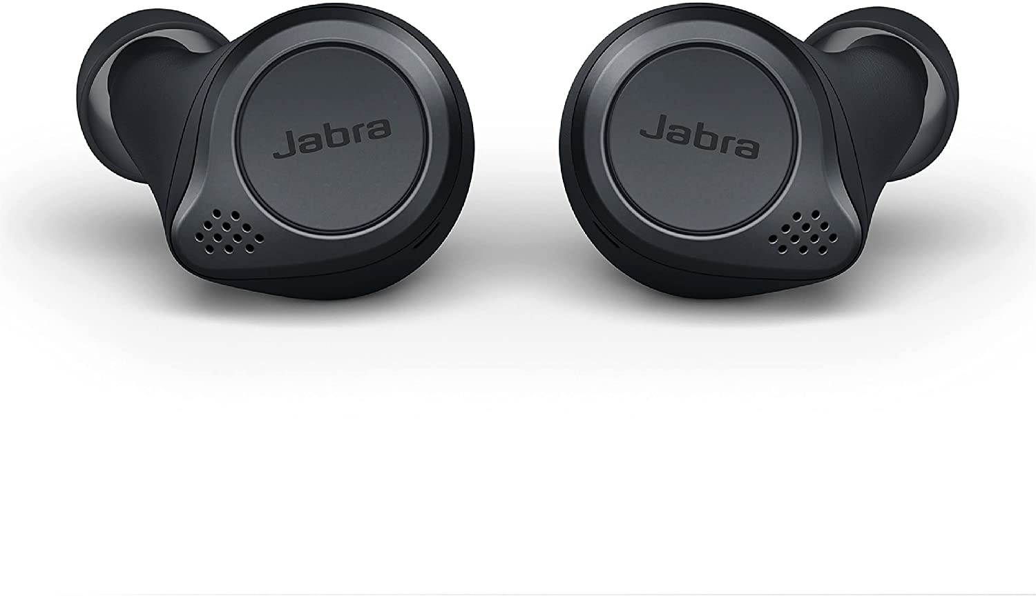 Jabra Elite Active 75t True Wireless Earbuds with Wireless Charging Enabled Case, Gray