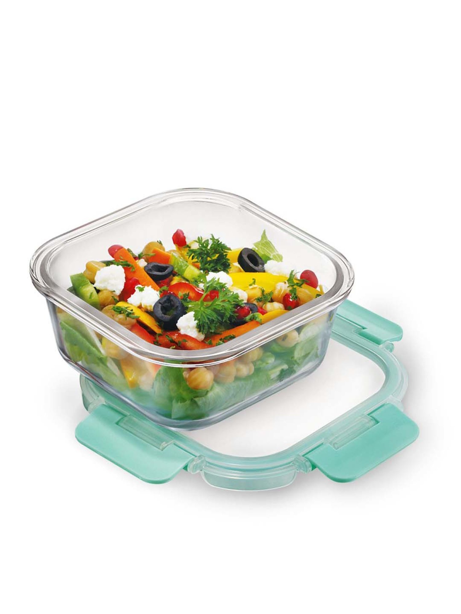 Allo Borosilicate Glass Containers with Lids Microwave Safe Container for Glass Storage Containers