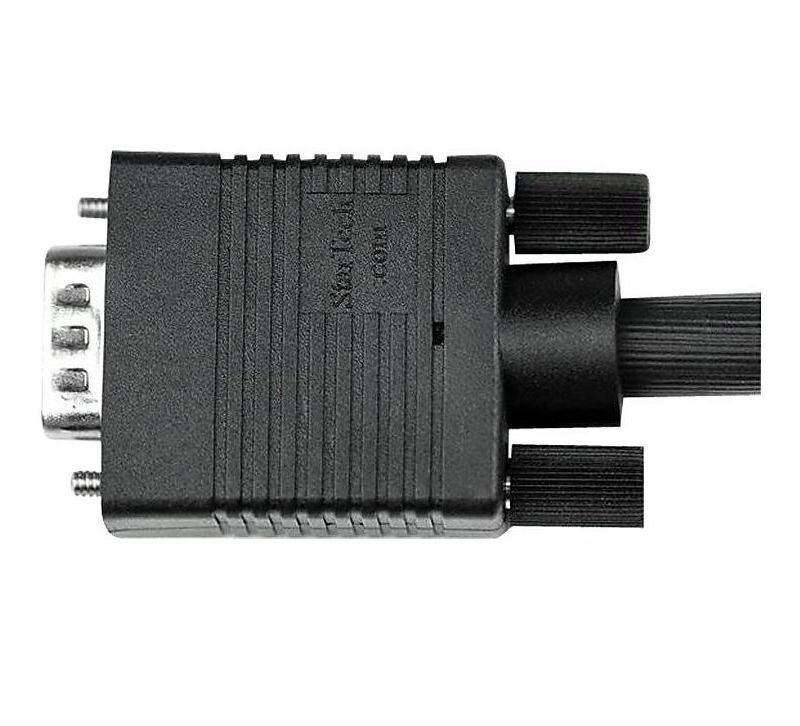 Monoprice Data Cable - 1 Meter - Black | 28AWG External SAS 34-pin (SFF-8470) Male with Thumbscrews to Mini SAS 26-pin (SFF-8088) Male Cable