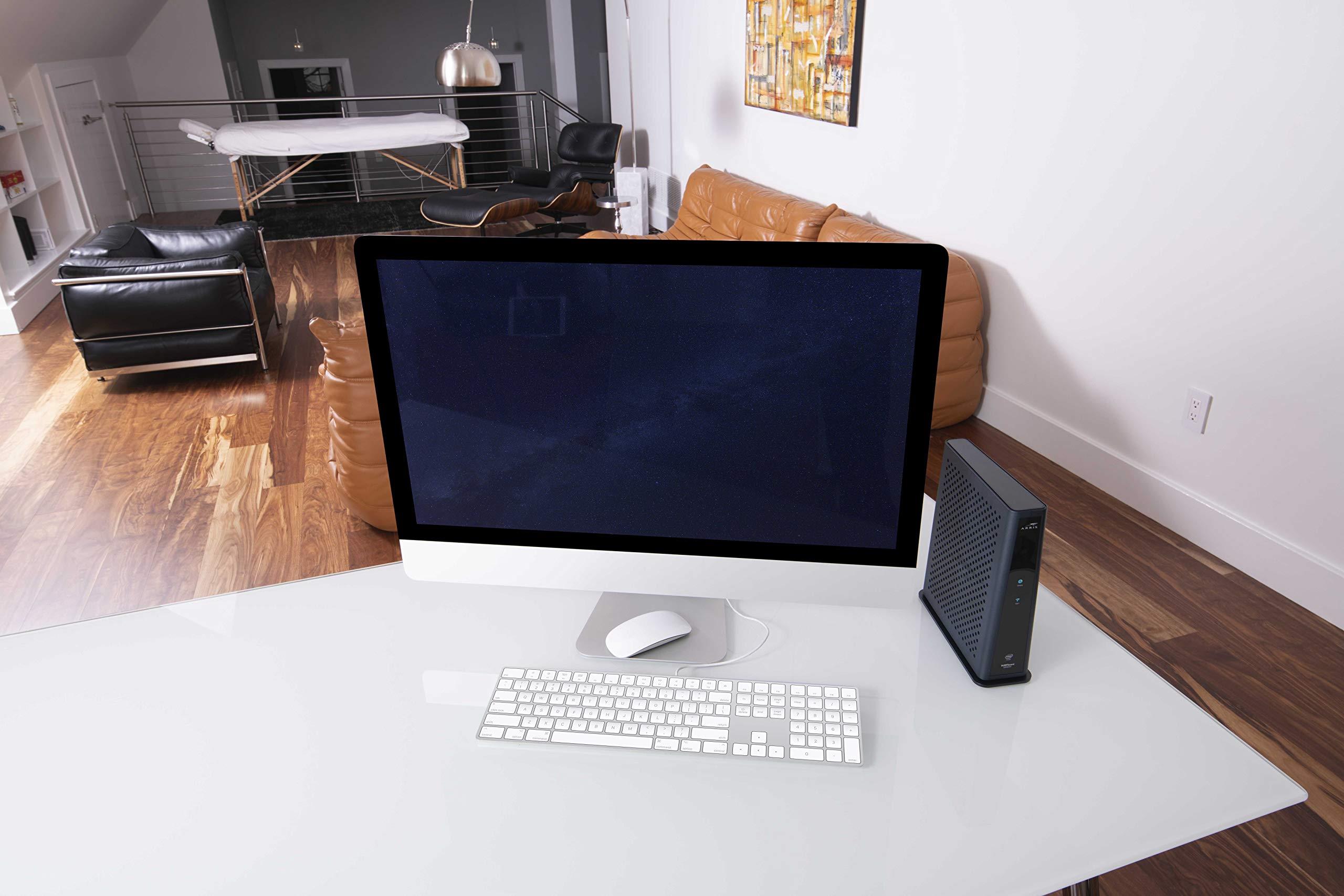 ARRIS Surfboard Docsis 3.1 Gigabit Cable Modem Plus AC2350 Dual Band Wi-Fi Router, Certified for Xfinity, and Cox 1 GB Service (SBG8300)