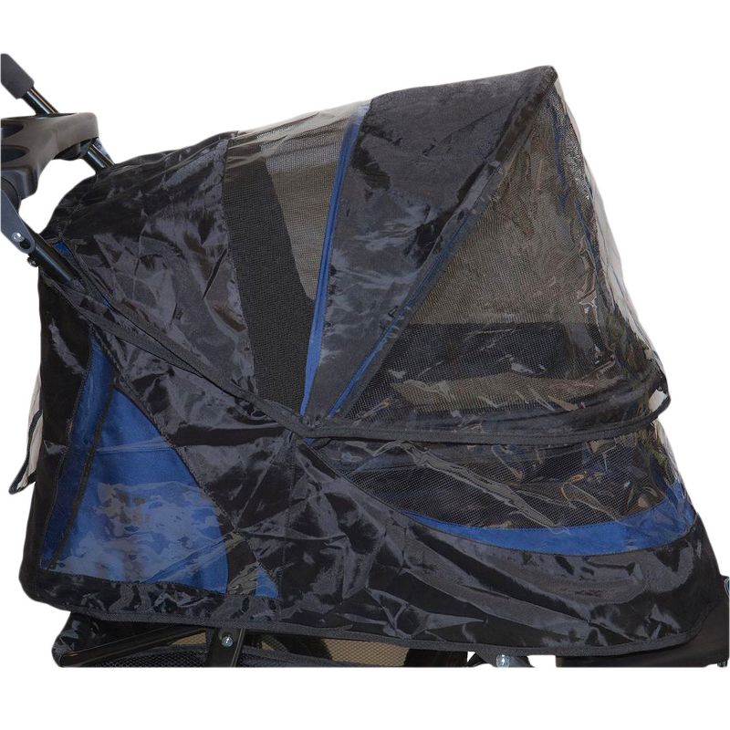 Pet Gear - Weather Cover for No-Zip Jogger Stroller - Dog & Cat - Black