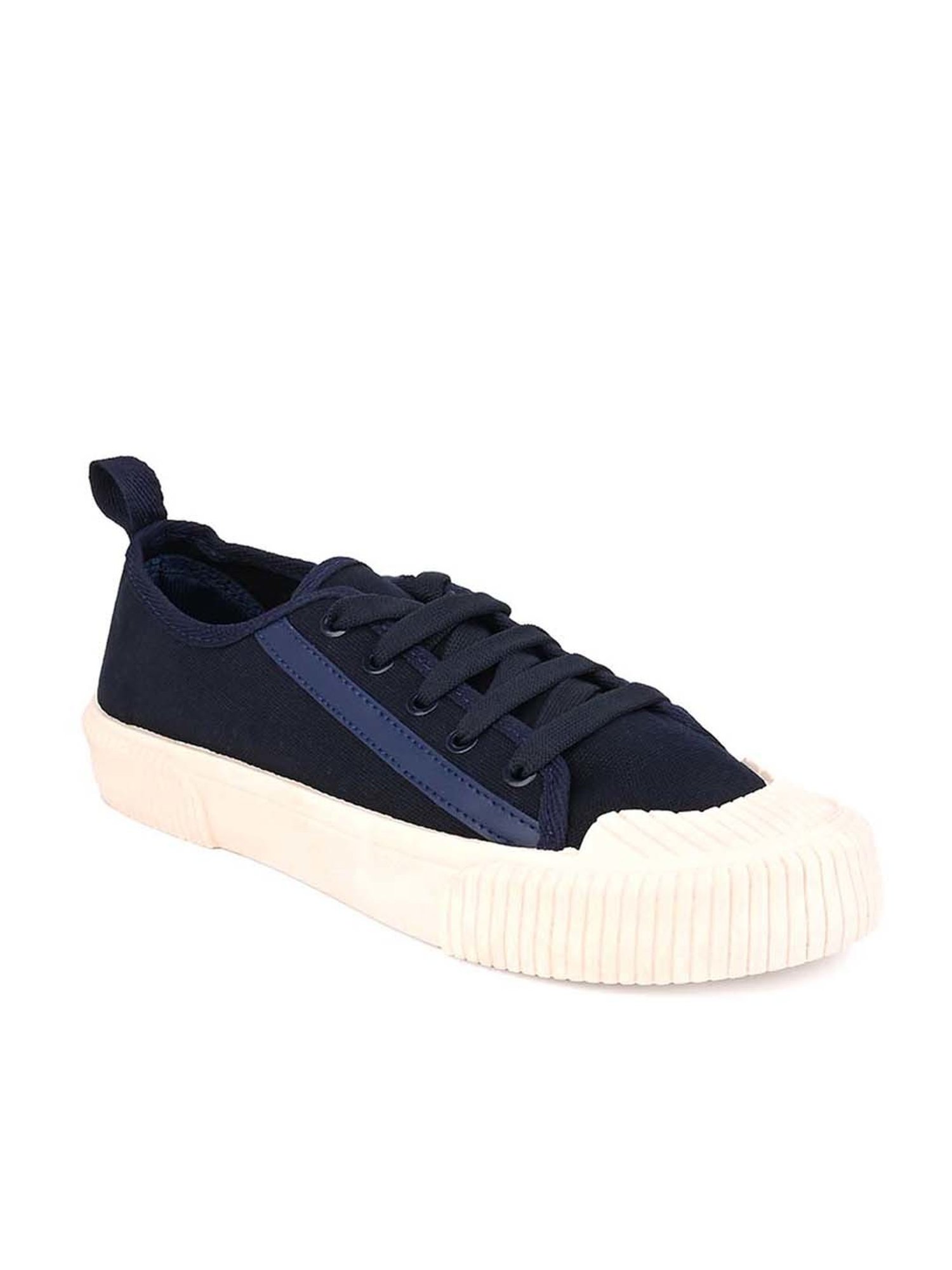 Styli Men's Navy Casual Sneakers