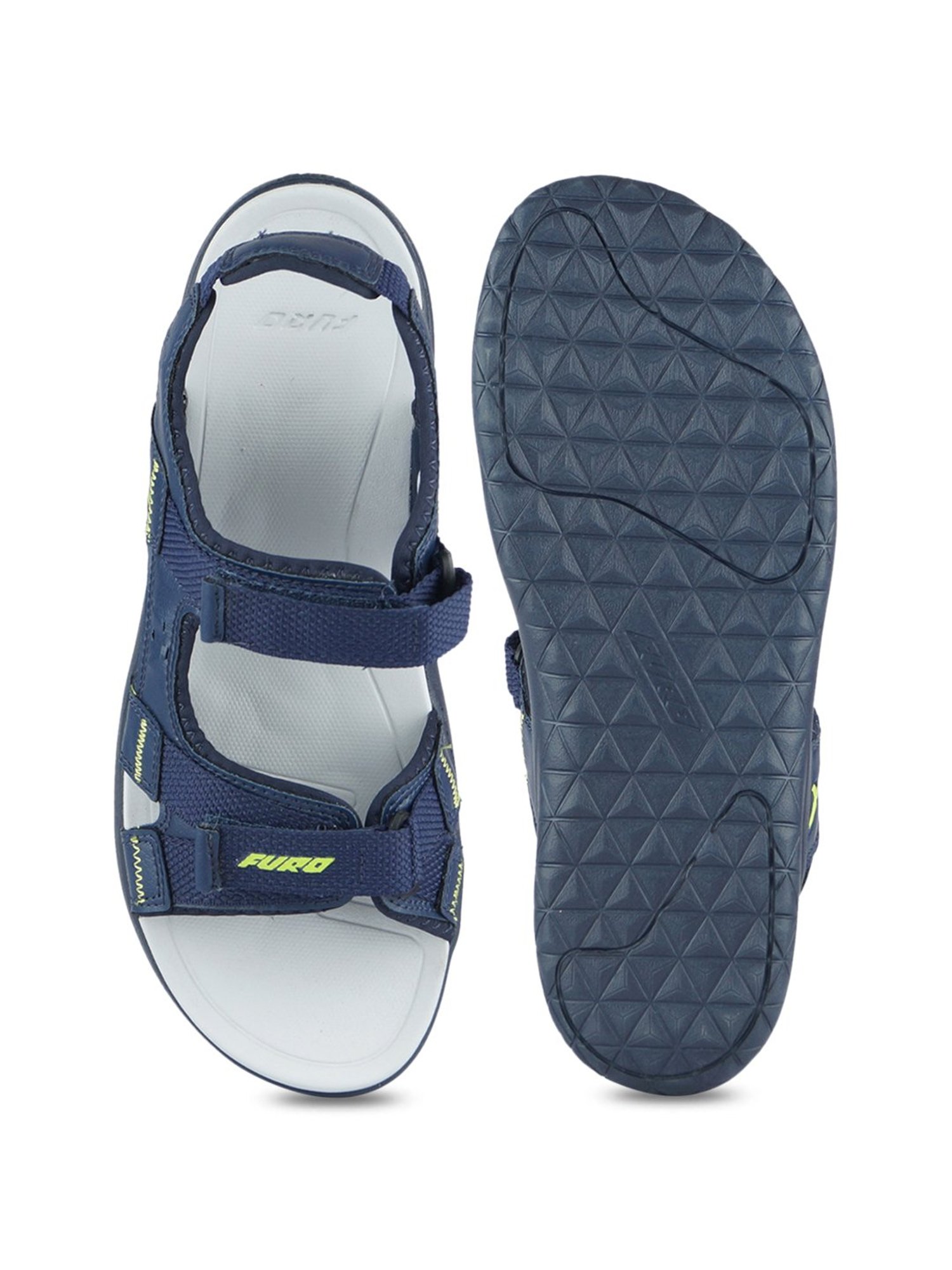 Furo by Red Chief Men's Blue Floater Sandals