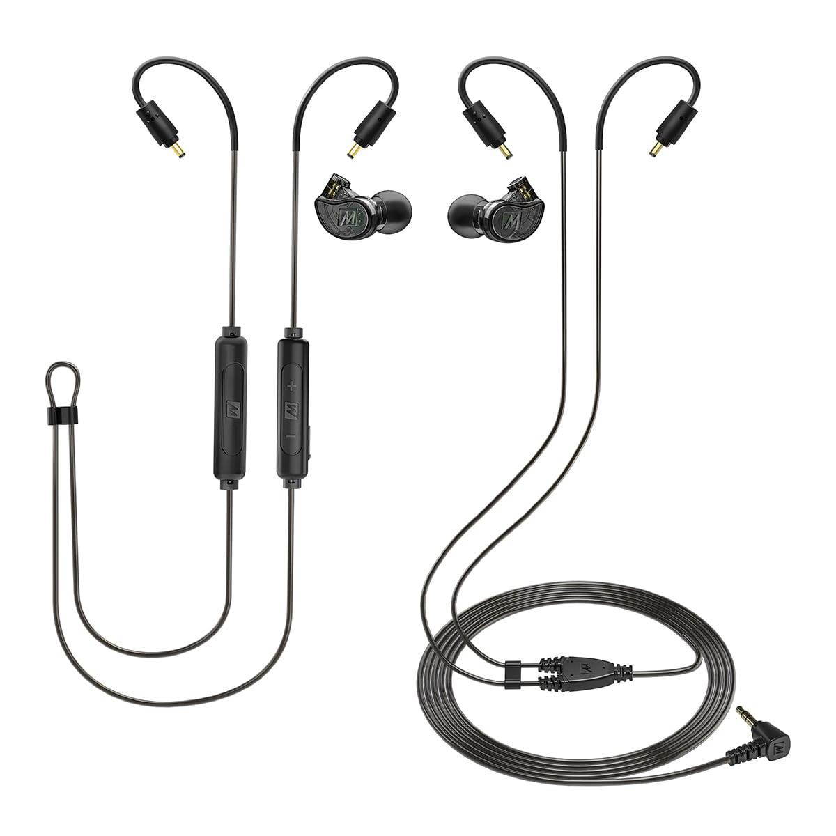 MEE audio M6 PRO with BTC Wireless Adapter (Smoke)