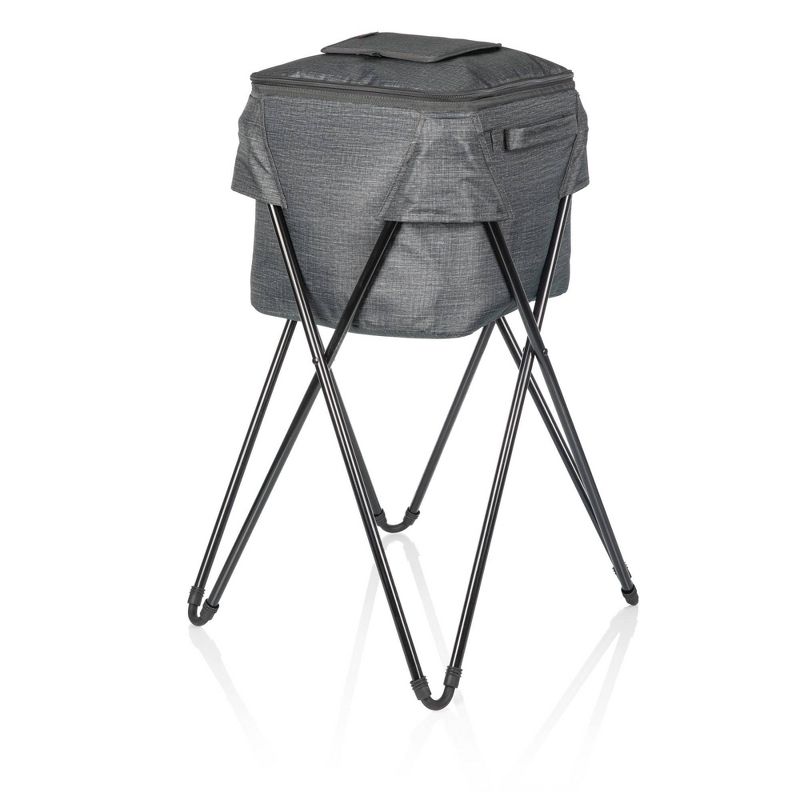 Oniva Camping 183qt Party Cooler with Stand - Heathered Gray