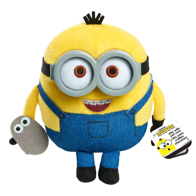 Minions 2 Small Plush- Otto with Pet Rock