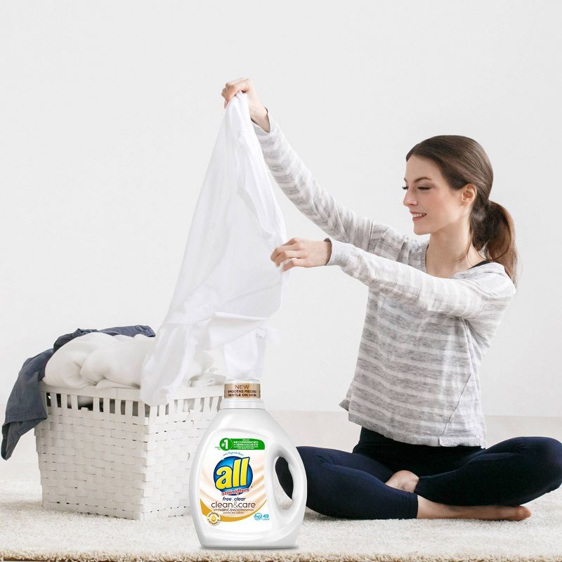 All Clean and Care Laundry Detergent - 88 fl oz