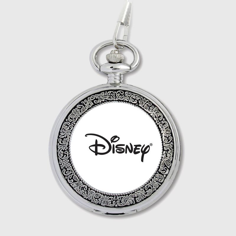 Men's Disney Mickey Mouse Pocket Chain Watch - Silver