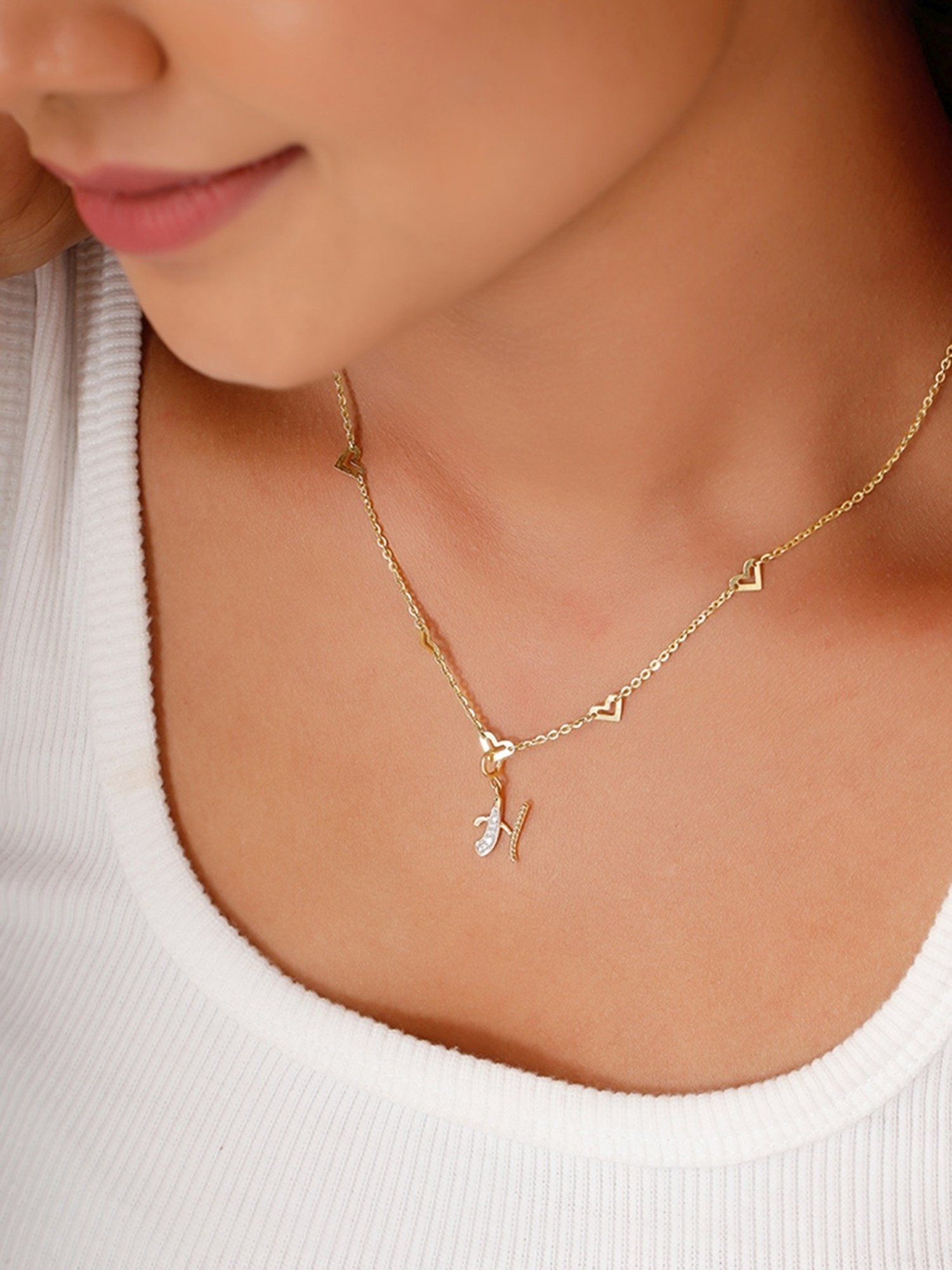 Mia Sutra DIY with Alphabet Charms- H