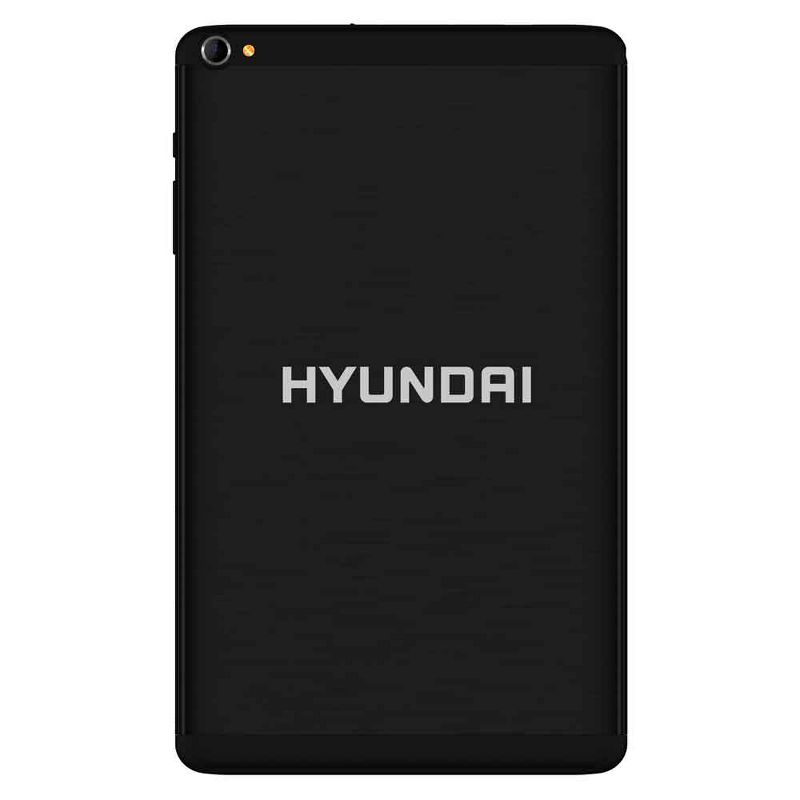 Hyundai HyTab Plus 8LB1, 8" HD IPS Display Tablet, 2GB RAM, 32GB Storage, Quad-Core Processor, Dual Camera, 4G LTE, Android 10 Go Edition - Black