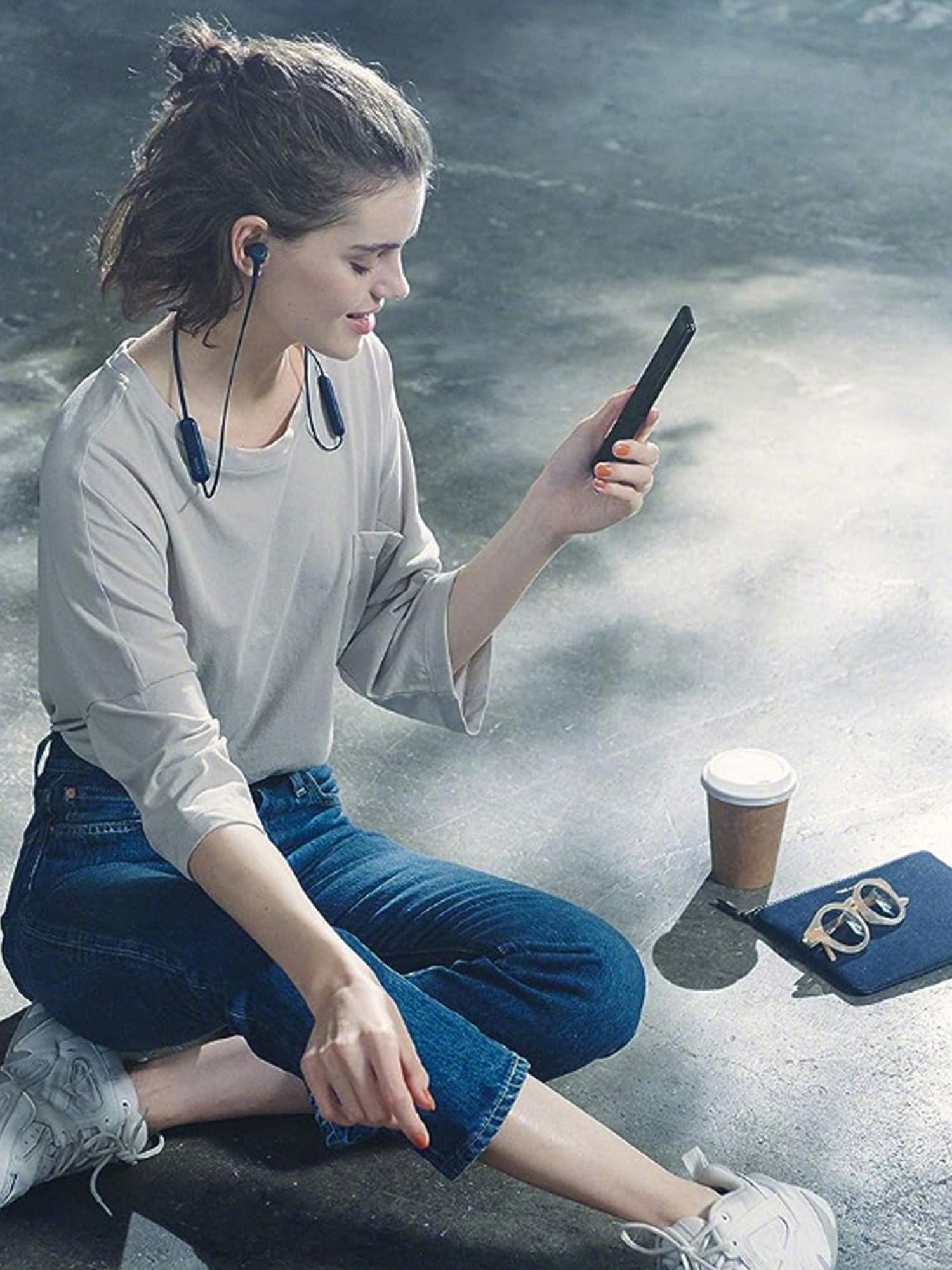 Boat Airdopes Sonik BT Earbuds with 60Hrs Playback & ENx Technology (Thunder Black, True Wireless)