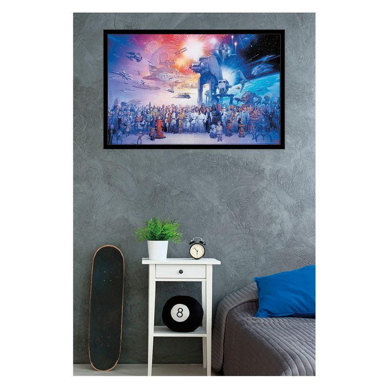 Star Wars - Galaxy Framed Poster Trends International