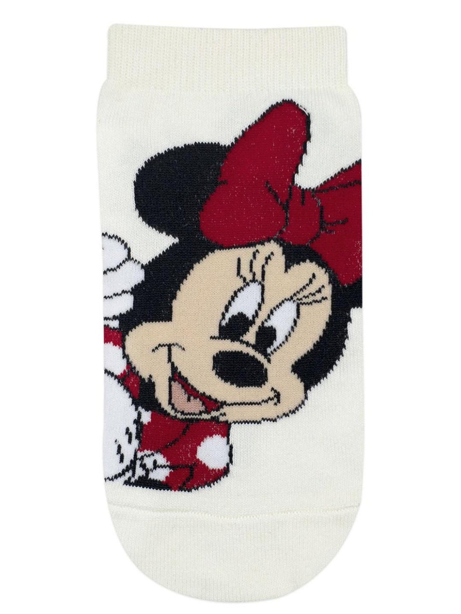 BALENZIA Cream Cartoon Socks (Pack of 3)