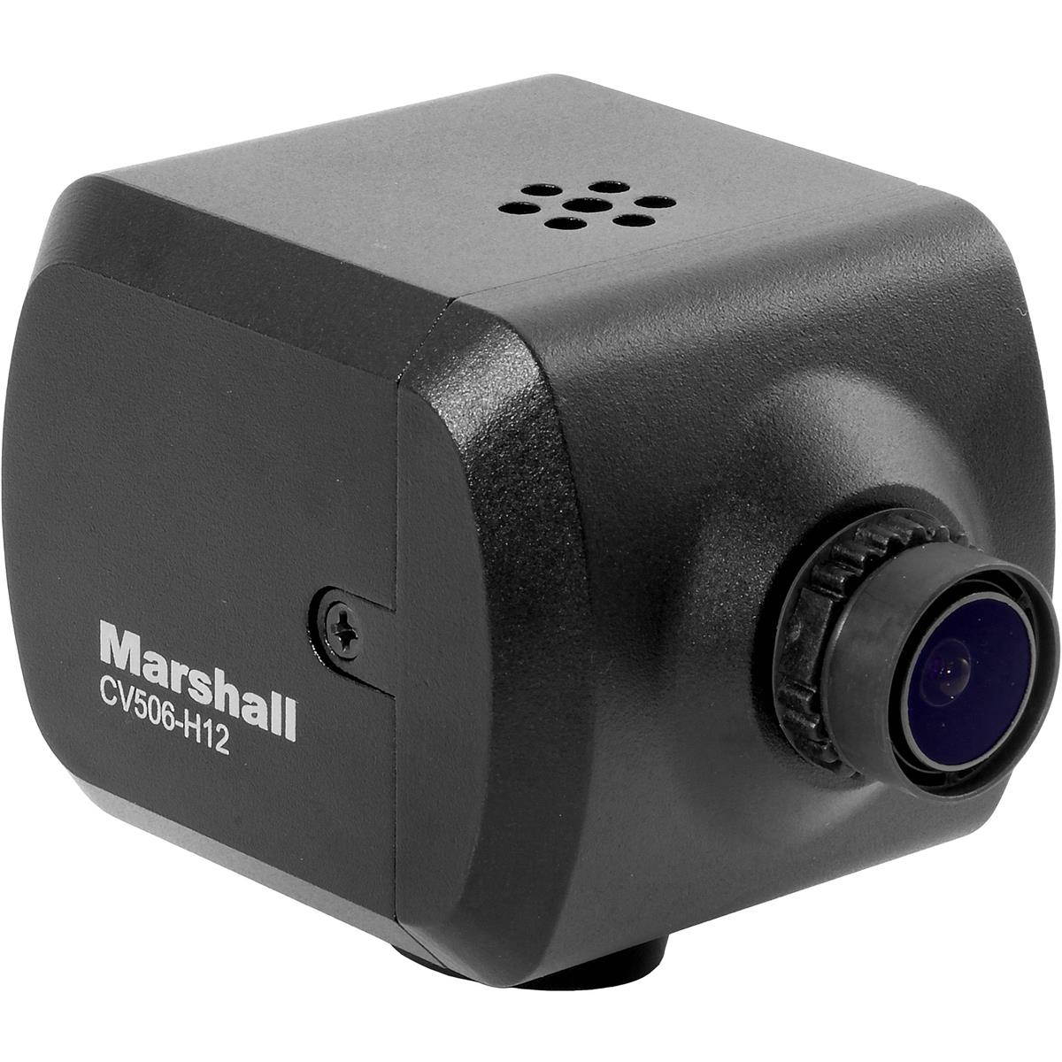 Marshall Electronics CV506-H12 Miniature High-Speed Camera with 3.6mm M12 Lens
