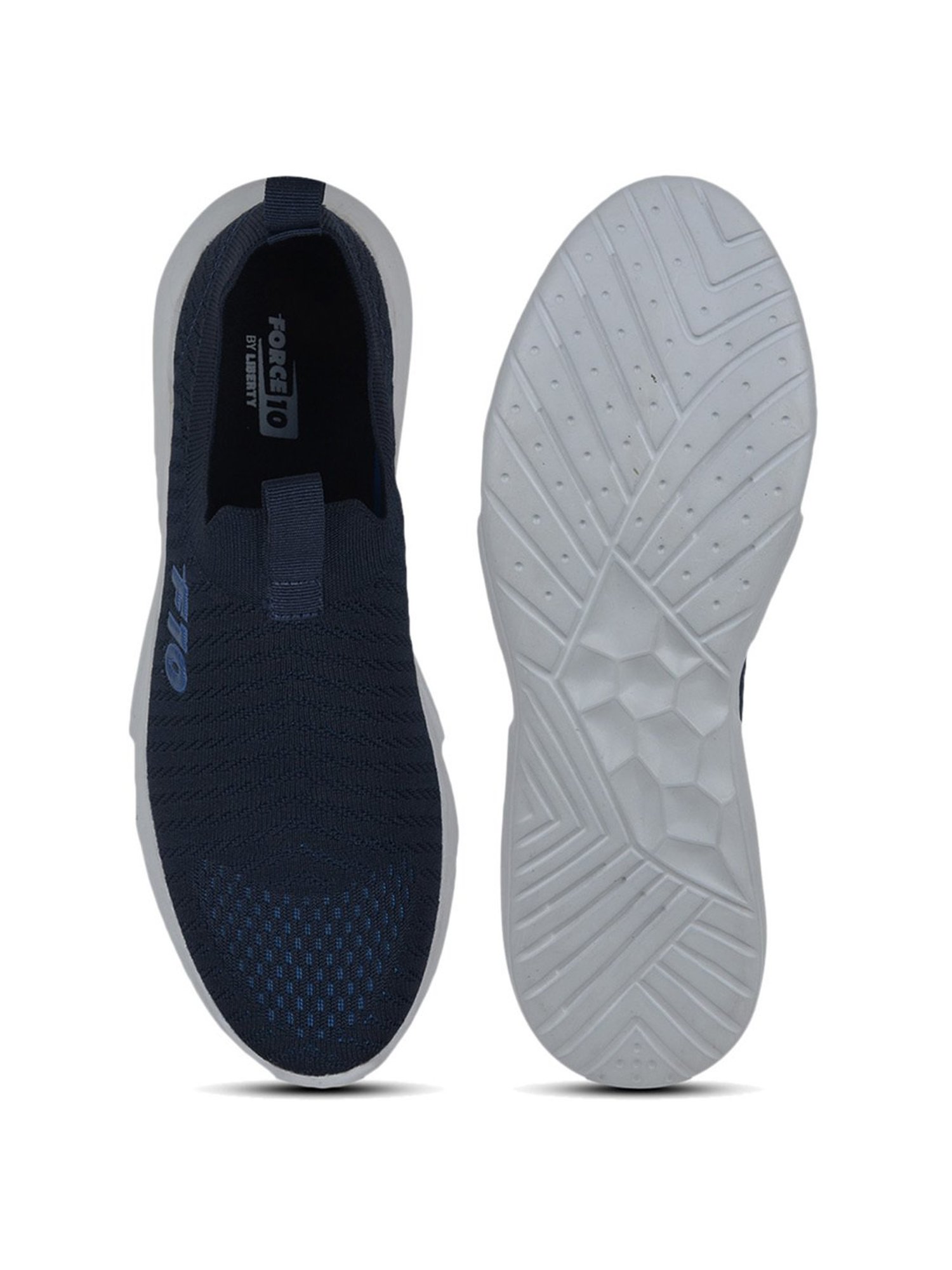 Force 10 by Liberty Men's WINNY-1E Navy Walking Shoes
