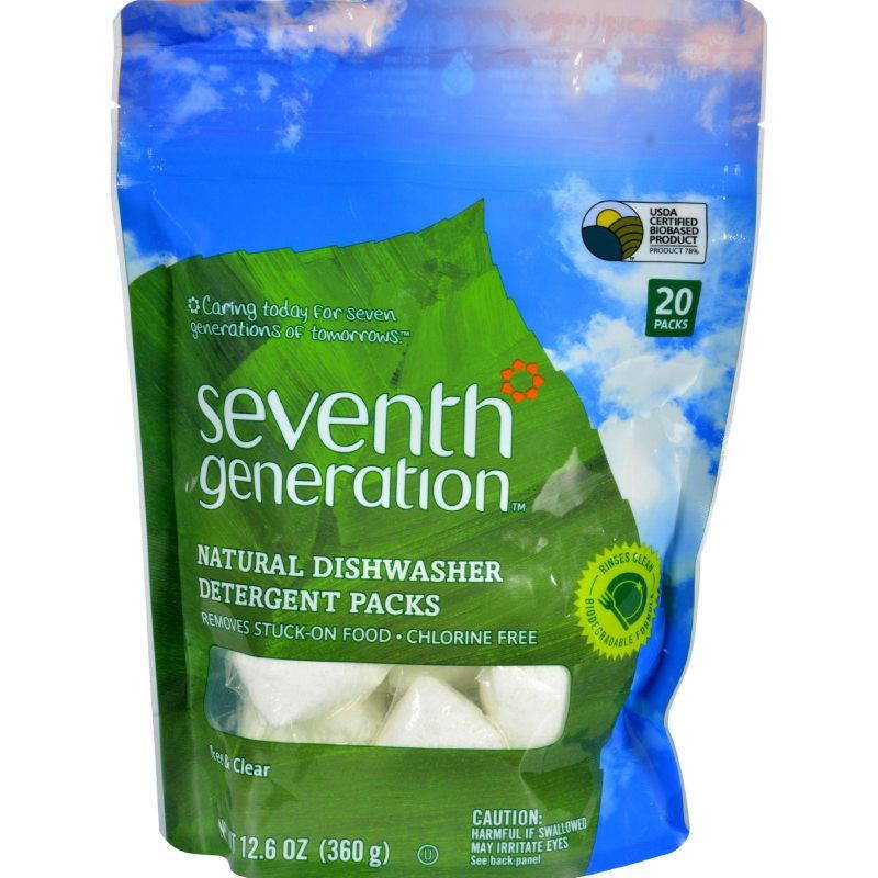 Seventh Generation Natural Dishwasher Detergent Packs