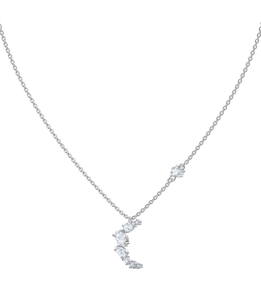 Swarovski Moonsun Crystal Cluster Pendant Necklace