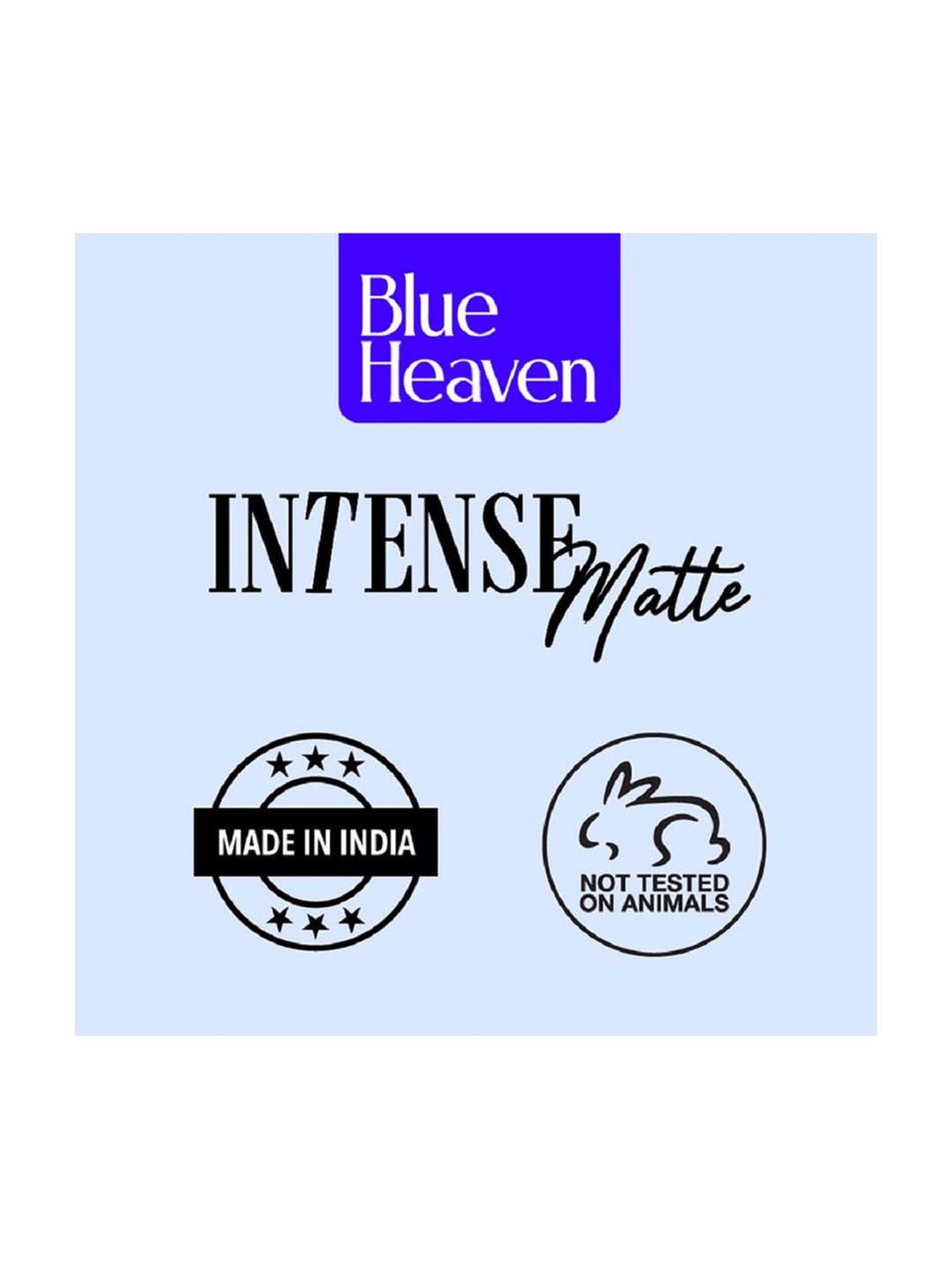 Blue Heaven Intense Matte Lipstick Orange Aura 302 - 4 gm