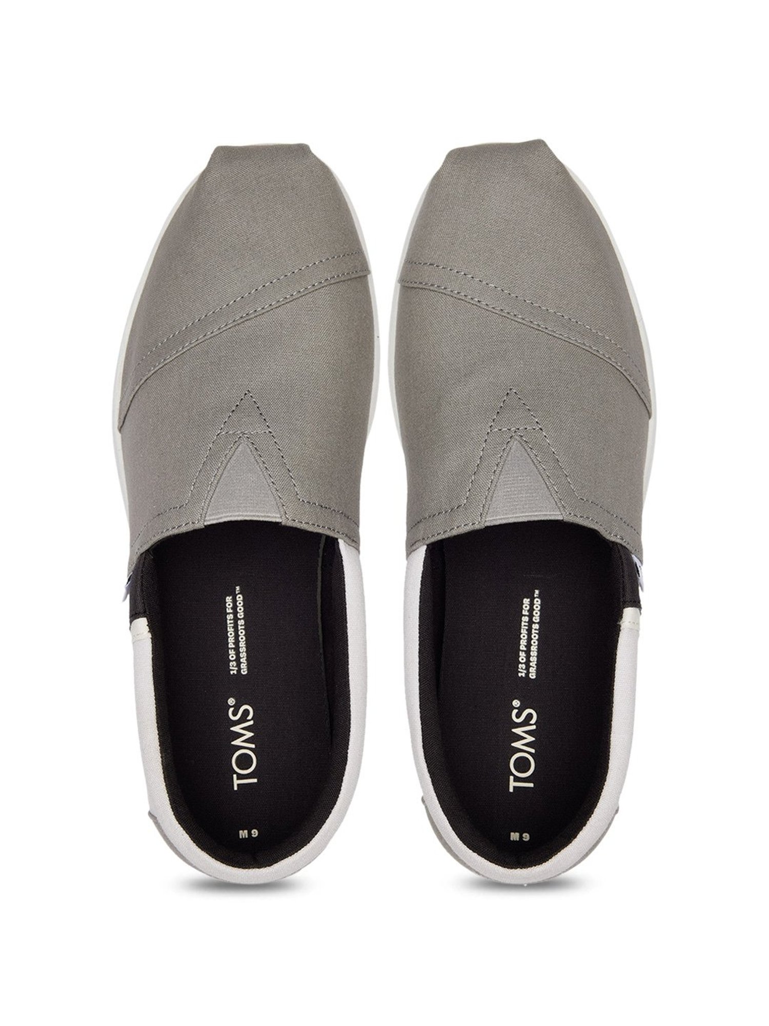 Toms Men's Alp FWD Grey Casual Loafers