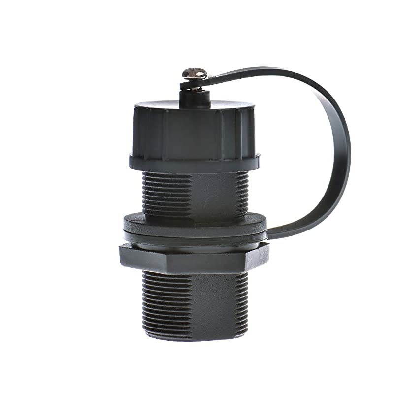 5PCS Panel Mounting RJ45 Waterproof Cat5/5e/6 8P8C Connector Ethernet LAN Cable Connector Double Head Coupler Adapter Female to Female with Waterproof/Dust Cap