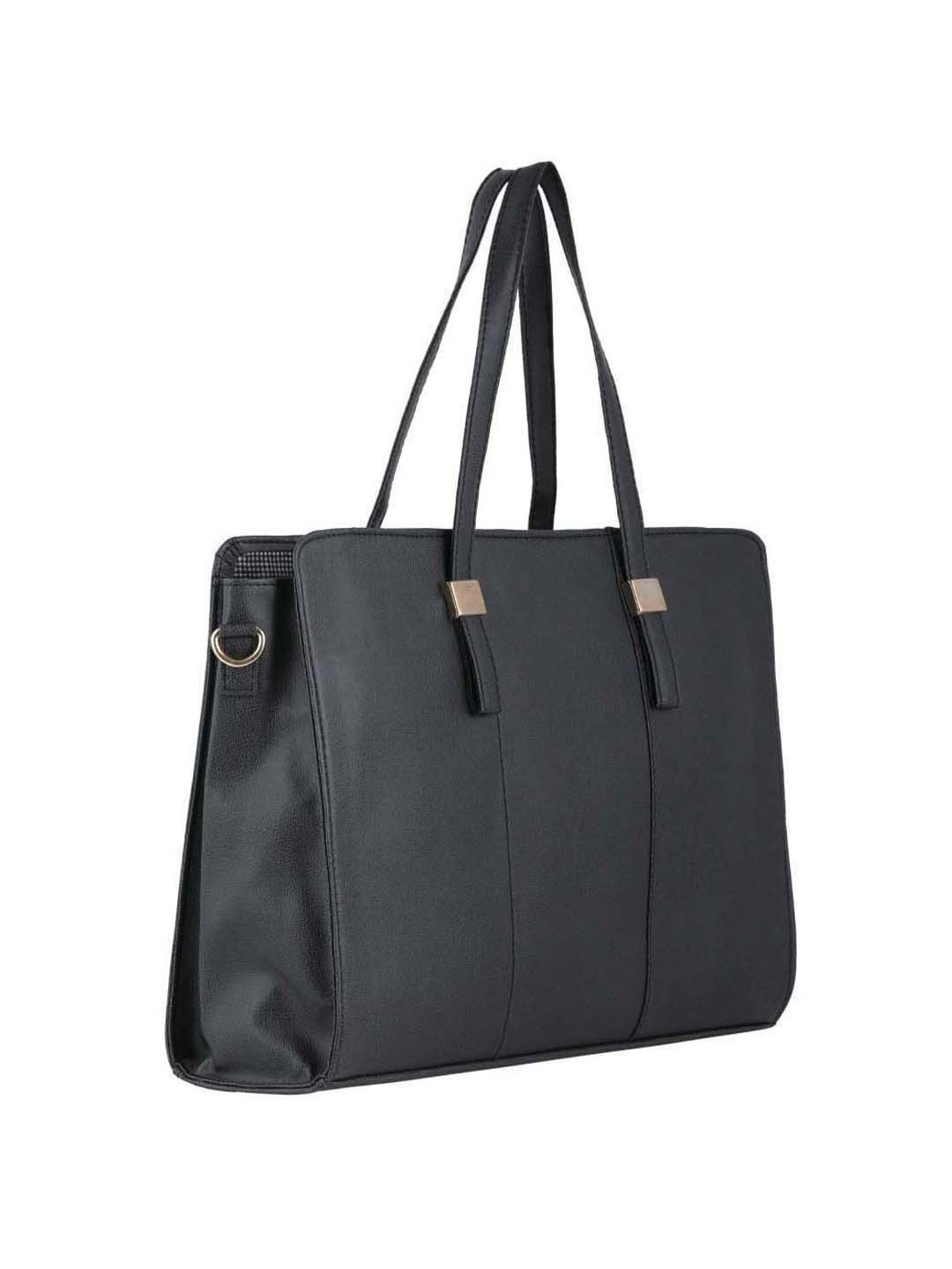 Toteteca Black Medium Messenger Bag