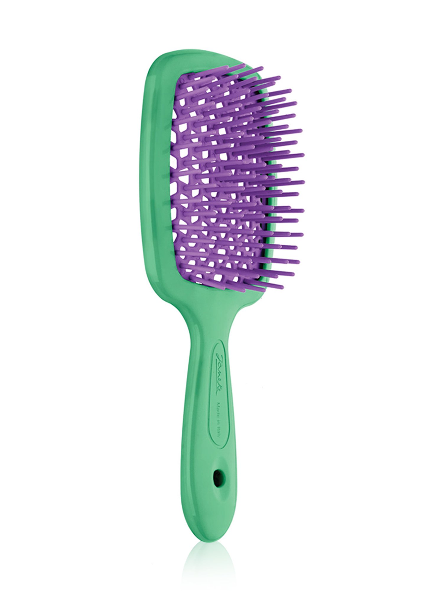 Janeke 1830 Professional Violate & Green Small Super Brush