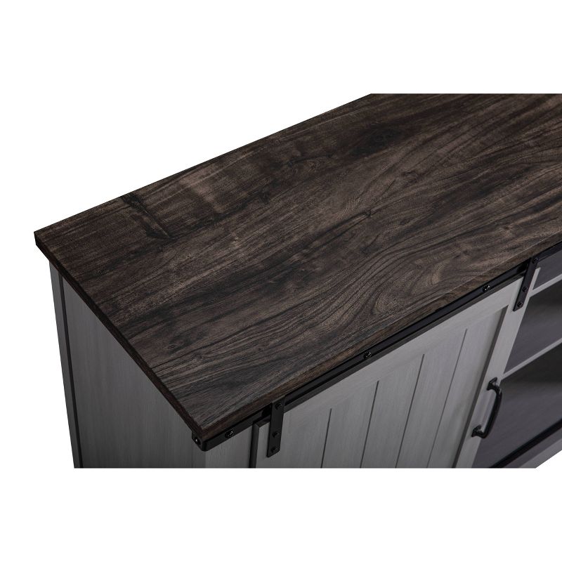 47" TV Stand For TVs up to 52" Gray - Home Essentials