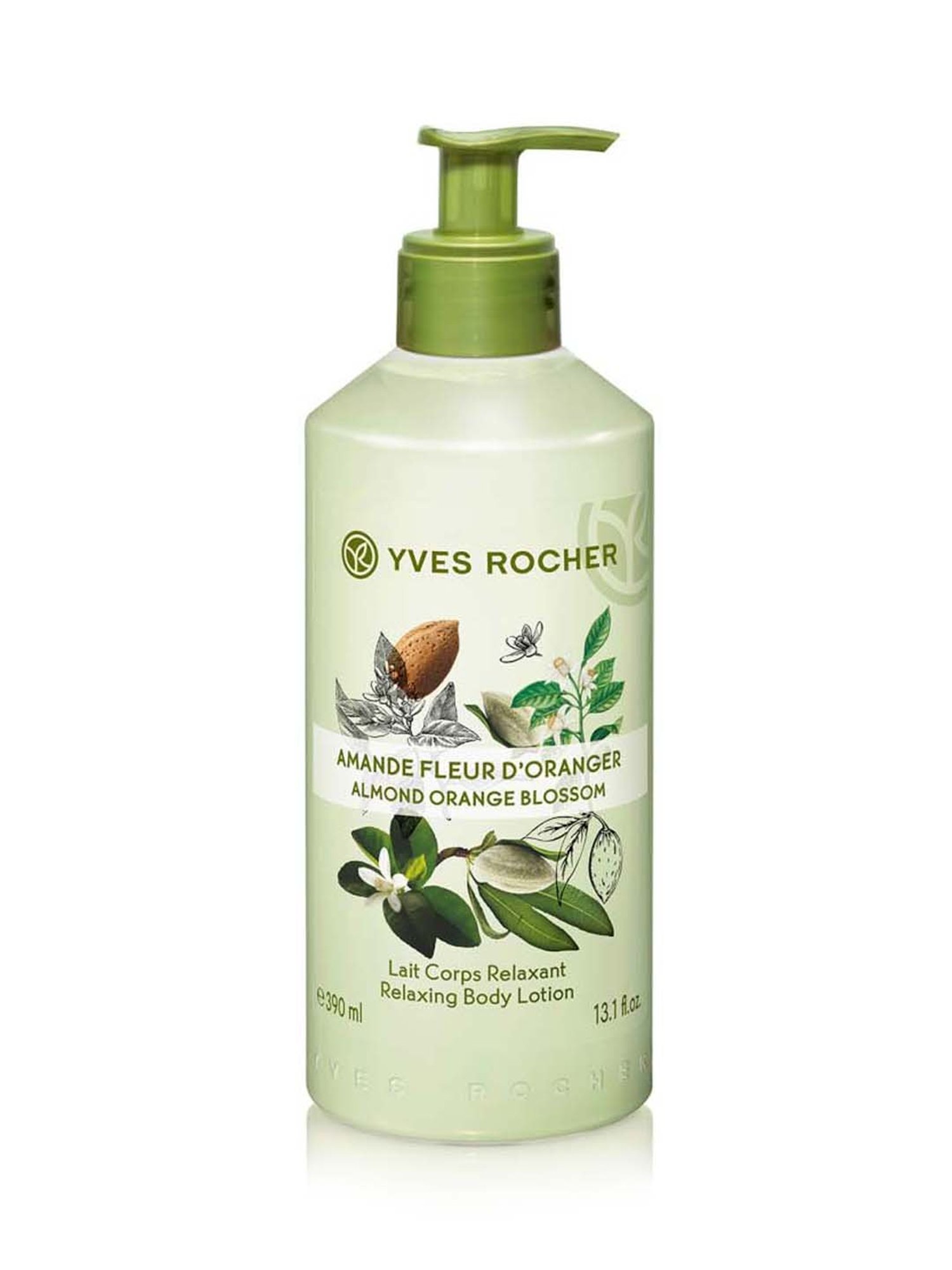 YVES ROCHER Relaxing Body Lotion Almond Orange Blossom - 390 ml