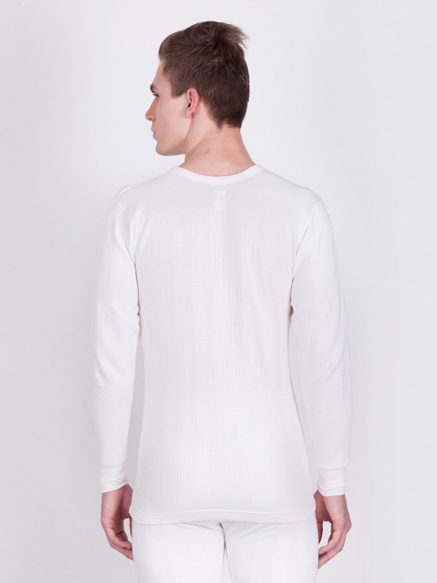 Dollar White Regular Fit Thermal Top