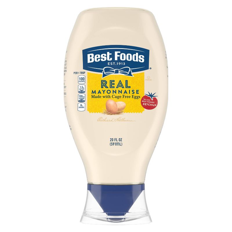 Best Foods Mayonnaise Squeeze Mayo 20oz