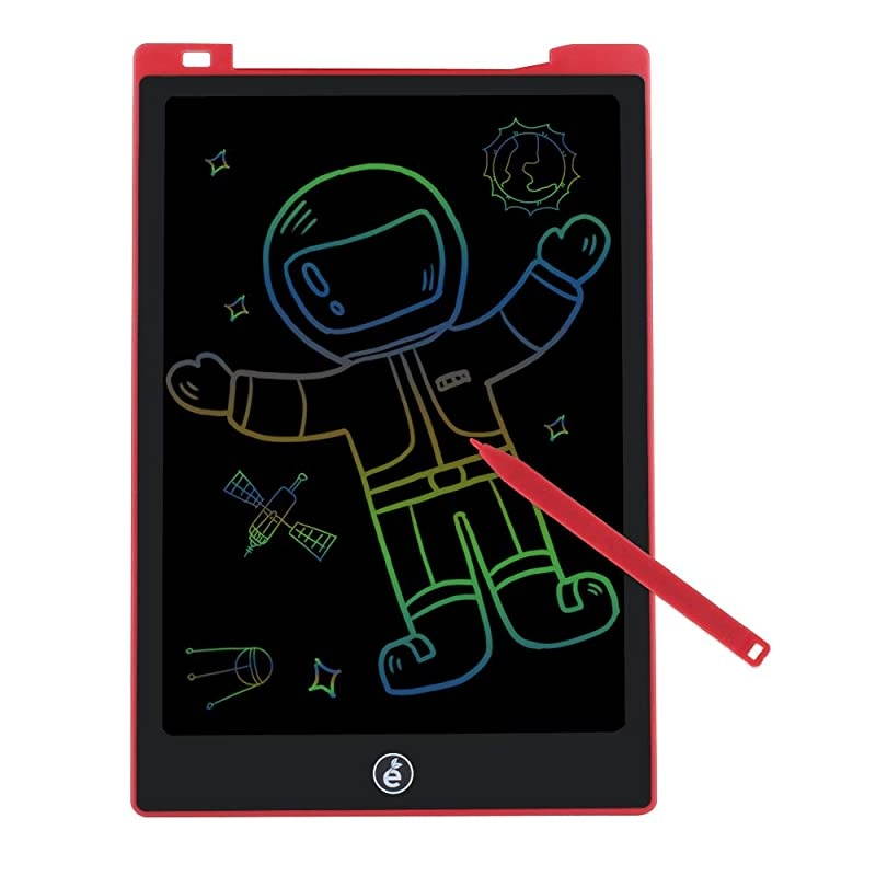 11 Inches LCD Writing Tablet Colorful Drawing Pad, Electronic Doodle Board Digital Drawing Tablet for Kids and Adults (Red)