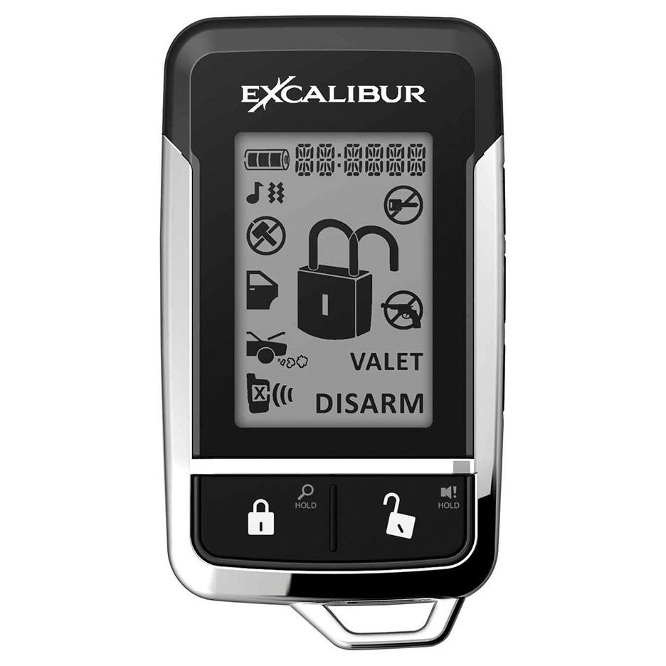 EXCALIBUR ALARMS 159-03 Excalibur Logo 2-Way Transmitter