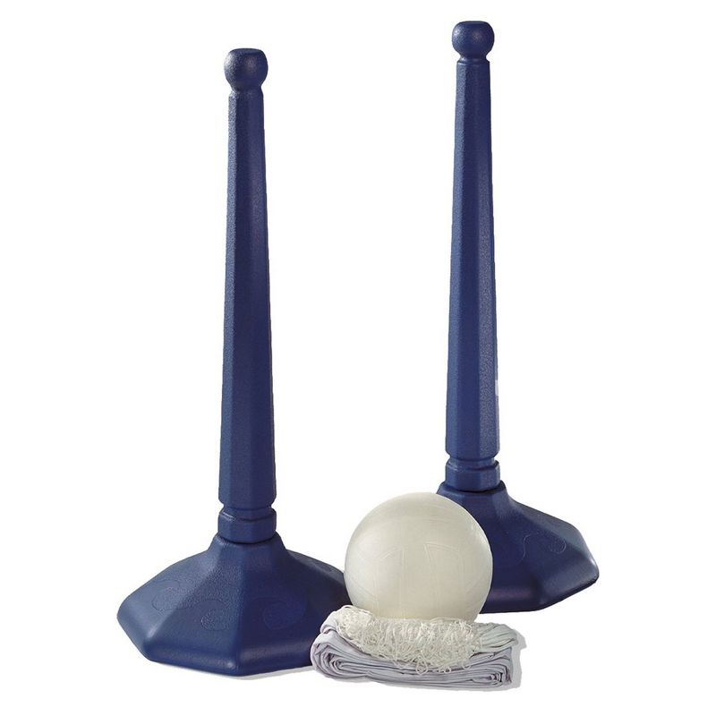 SwimWays 00801 Poolside 24' Volleyball Net Swimming Pool Water Game Set