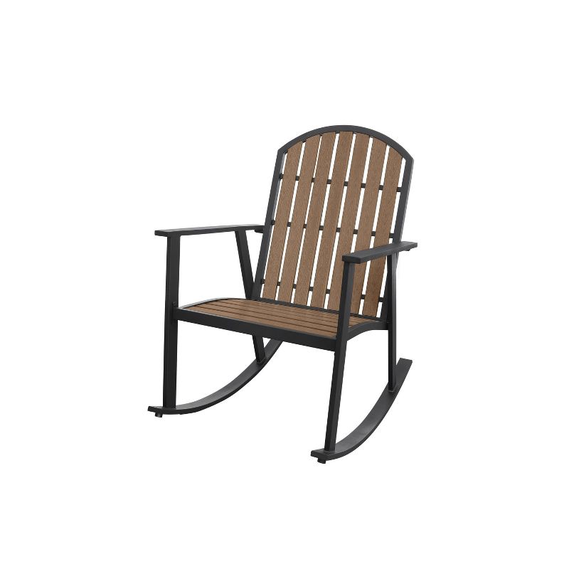 Shoreline Everwood Rocking Chair - Natural - Apollo Outdoor