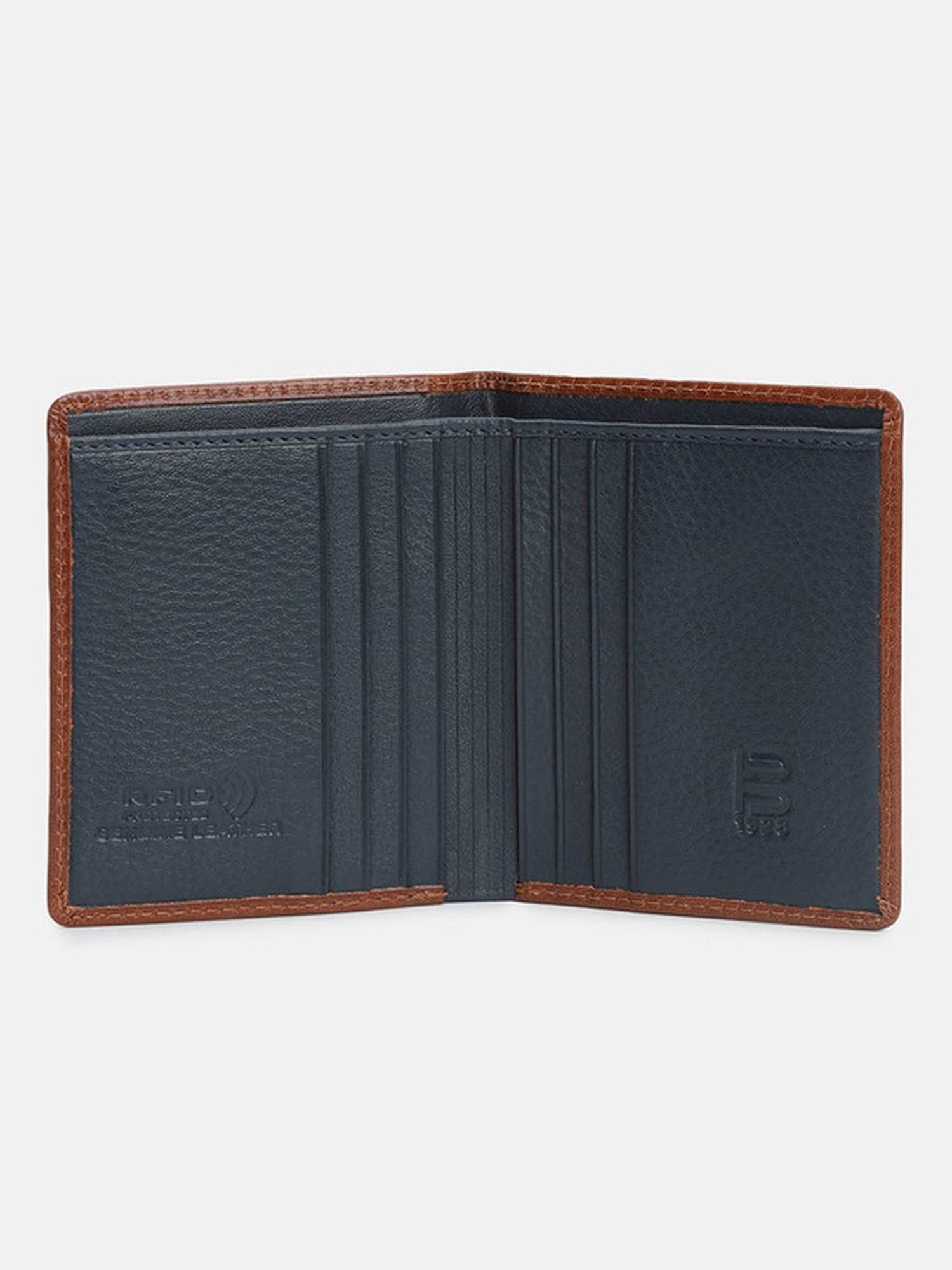 BAGATT Capua Brown Leather Solid Card Holder