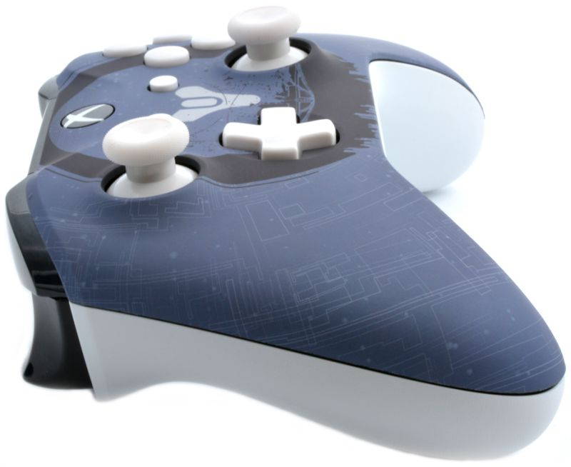 "Soft Touch Fate" Xbox One S UN-MODDED Custom Controller Unique Design (with 3.5 jack)
