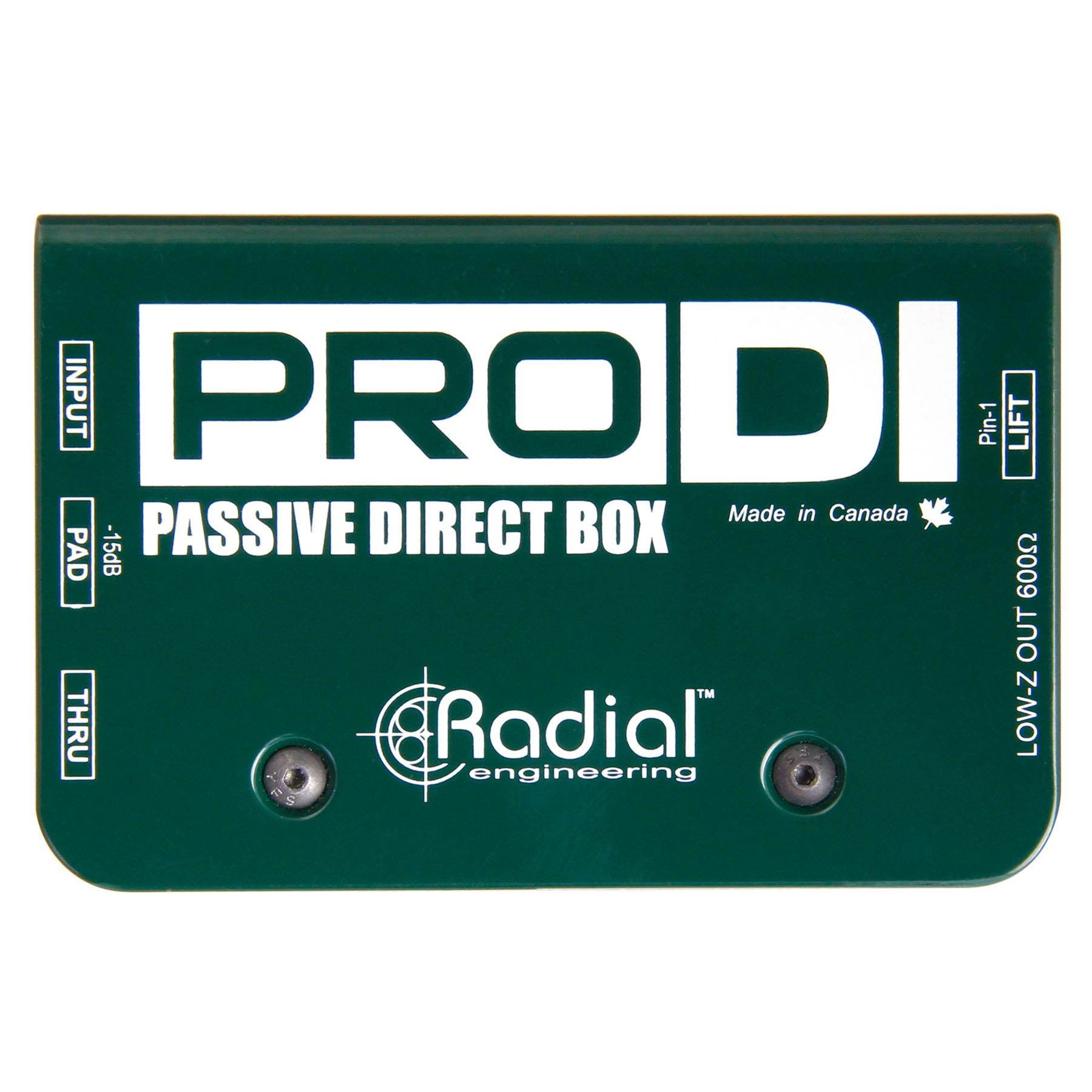Radial ProDI Single Channel Passive Direct Box