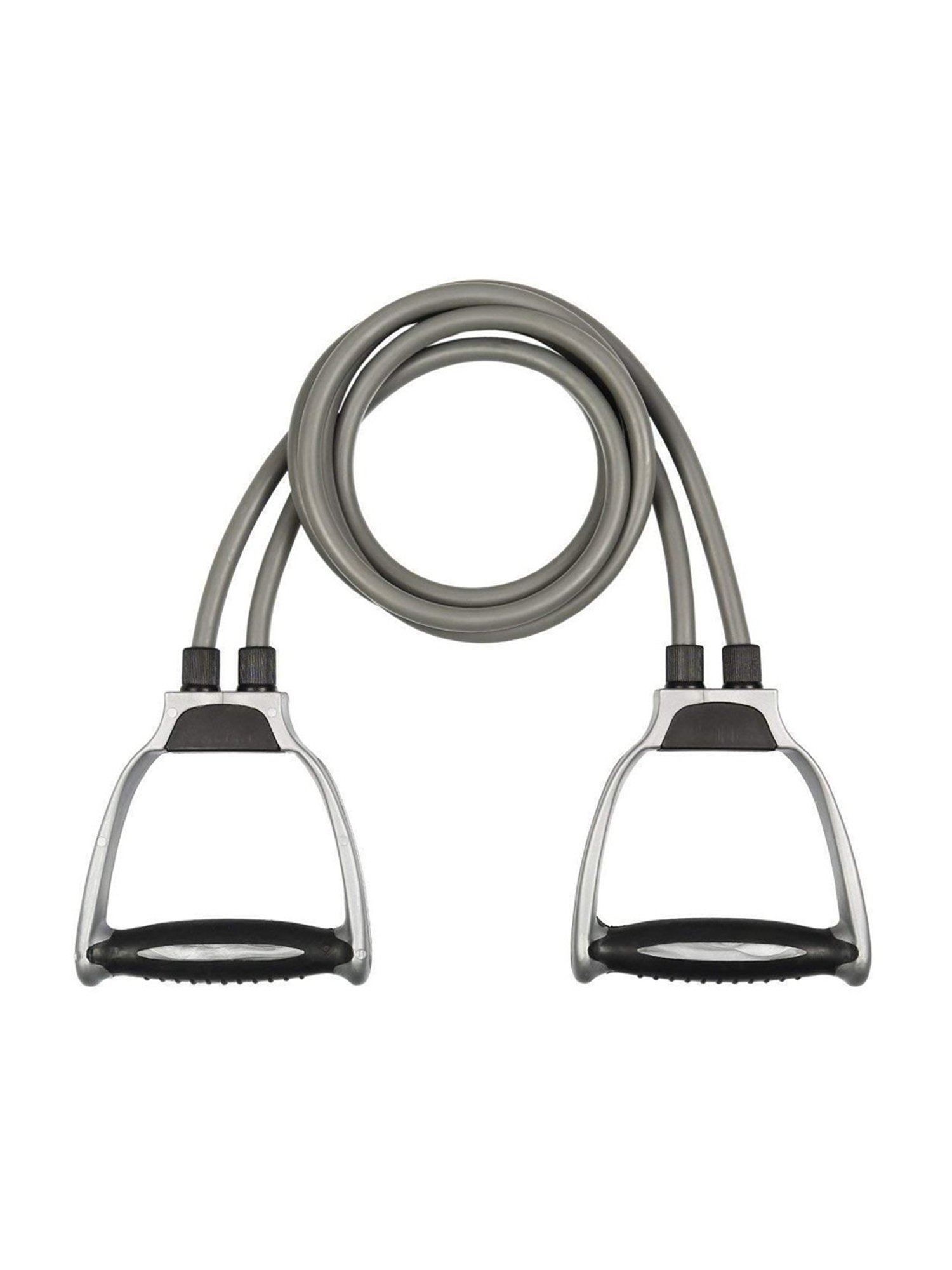 HealthSense YM 602 Yoga Mat (Black & Grey)