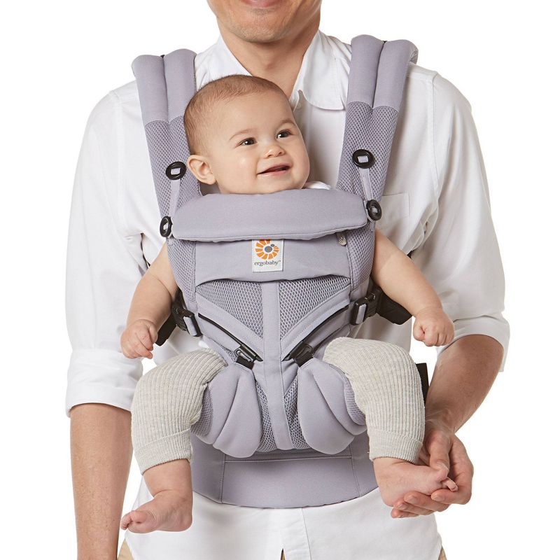 Ergobaby Omni 360 Cool Air Mesh Baby Carrier - Lilac Gray