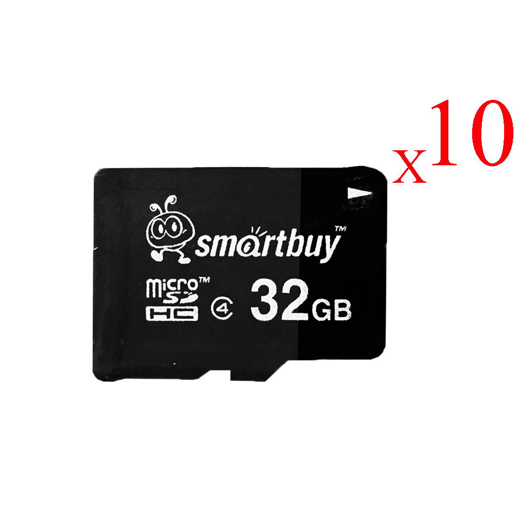 Smartbuy Micro SDHC Class 4 TF Flash Memory Card SD HC C4 Fast Speed for Camera Mobile Phone Tab GPS MP3 TV (4GB - 1 Pack)