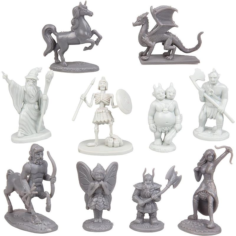 Hingfat Fantasy Creature Action Figure Toy Playset, 10 Pieces