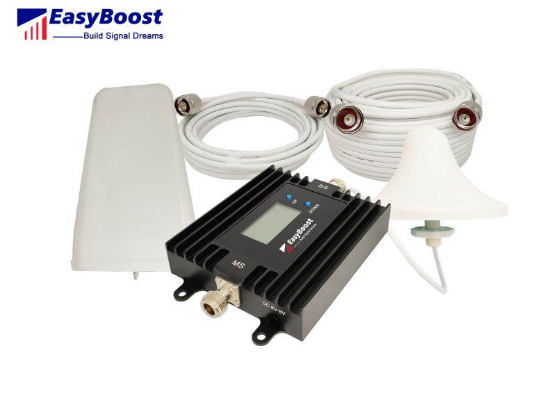 Dual band signal booster 850/1900mhz smart LCD ALC/AGC ,anti-oscillation  cellphone signal repeater
