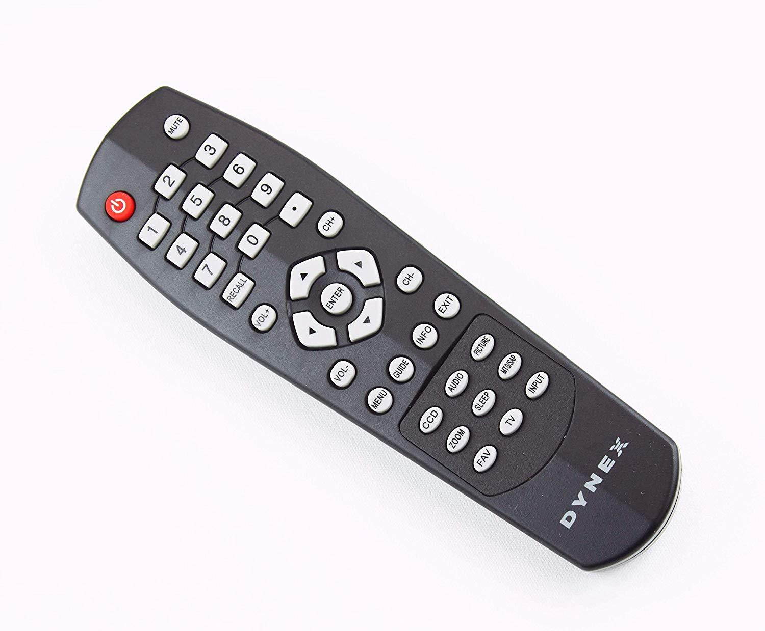 Dynex LCD TV Remote Control Z49.24S06.005 Z4924S06005 Supplied with models: DX-24E150A11 DX-32E150A11