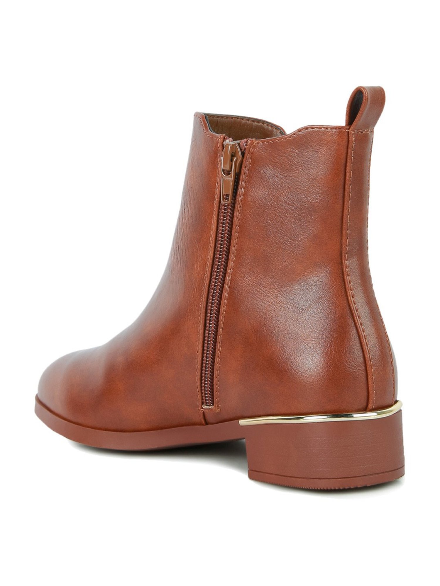 London Rag Women's Brown Chelsea Boots