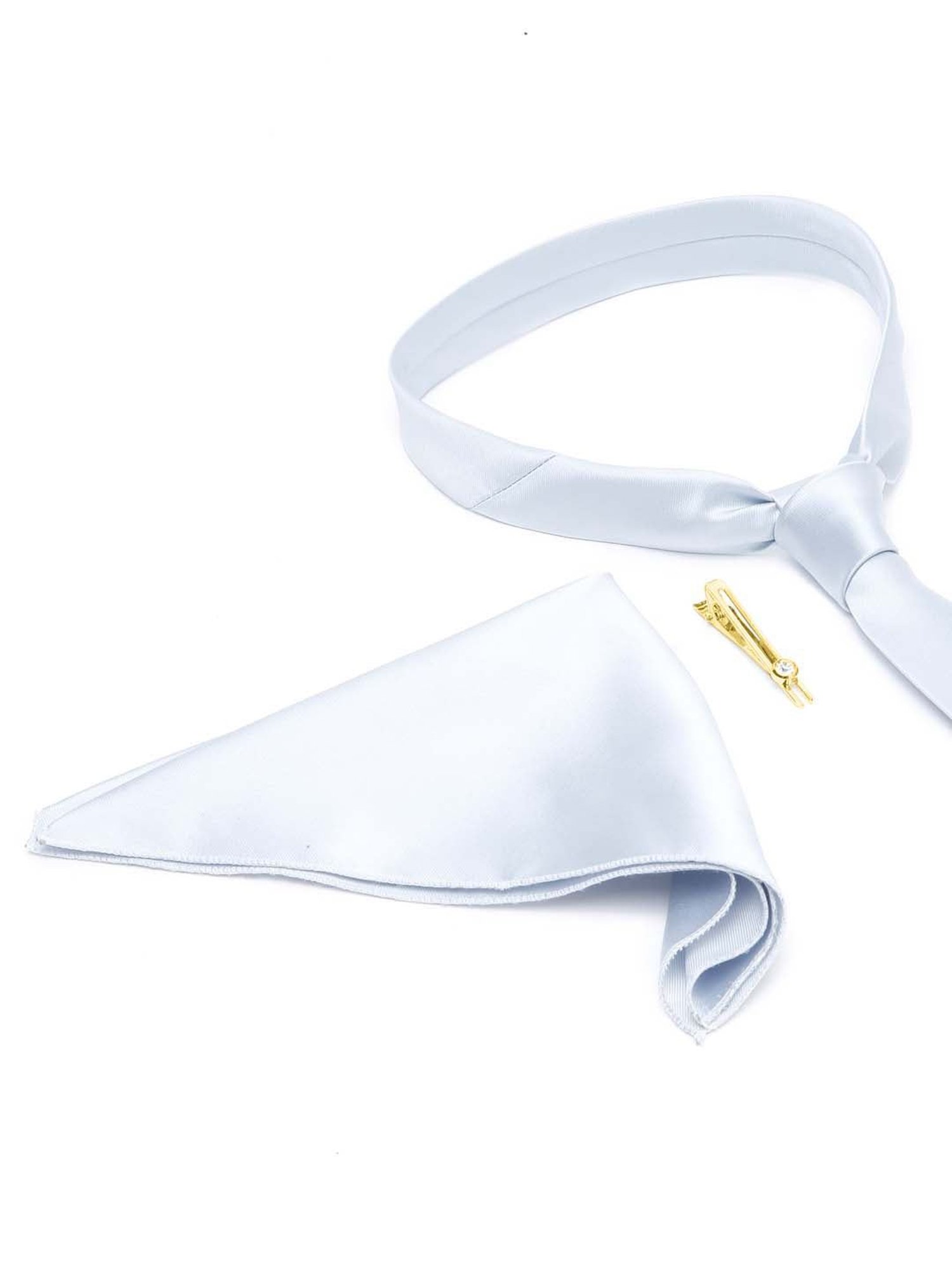 Louis Stitch Blue Printed Necktie Gift Set - Set of 3