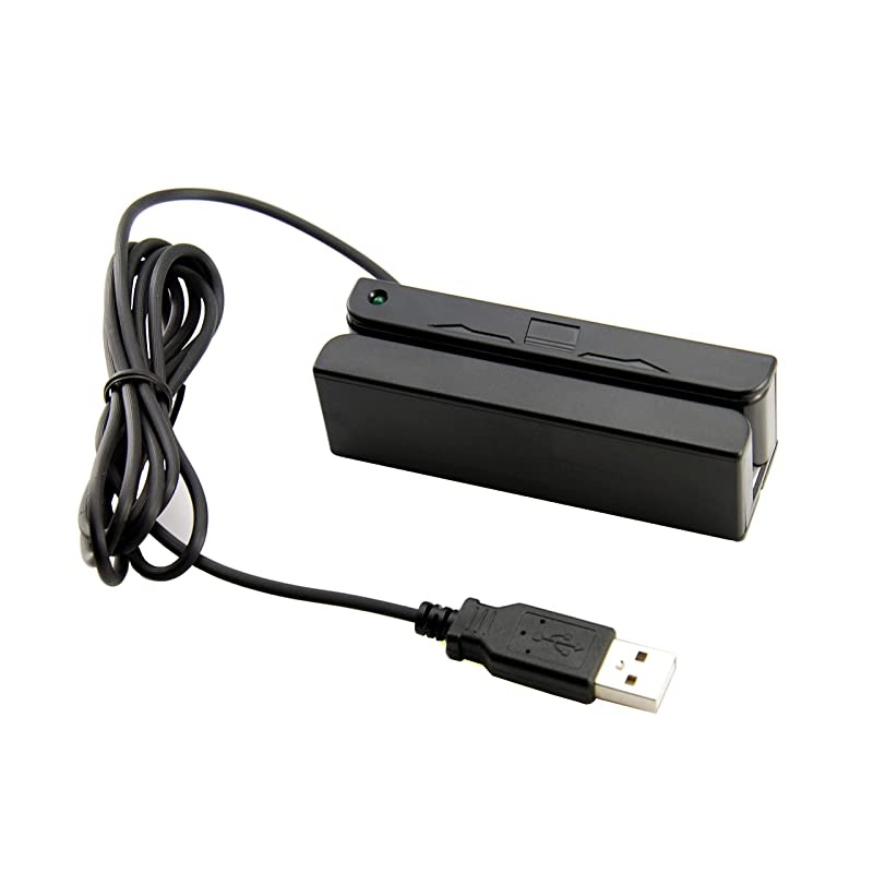 3Track Magstripe Stripe Credit Card Reader Scanner Swipe